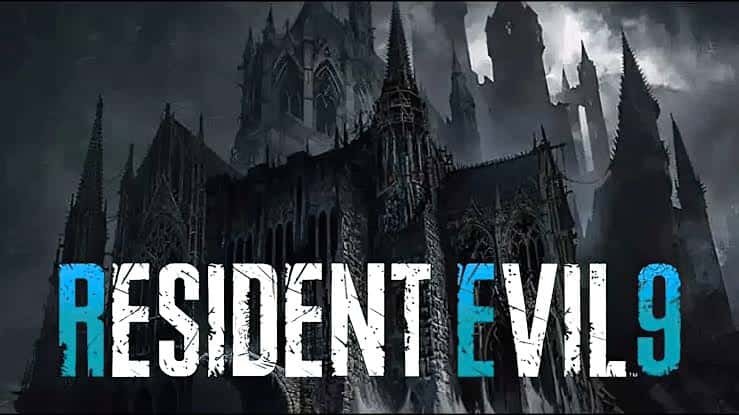 Cover image of Resident Evil 9 showcasing eerie atmosphere and horror elements.