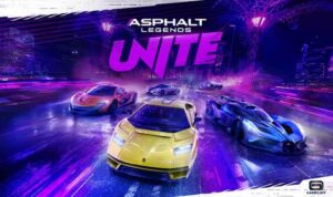 Racing cars in Asphalt Legends Unite expansion