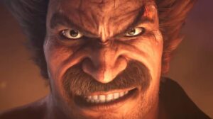 Heihachi Mishima in Tekken 8 with new DLC announcement and story expansion details.