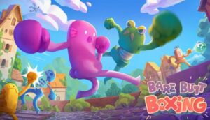 Colorful avatars battling in Bare Butt Boxing game. Bare Butt Boxing Review